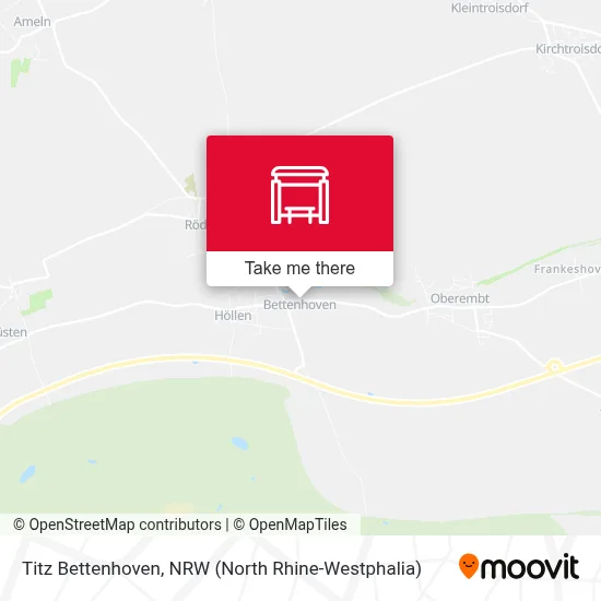 Titz Bettenhoven map