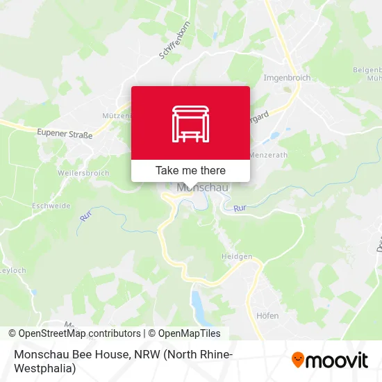 Monschau Bienenhaus map