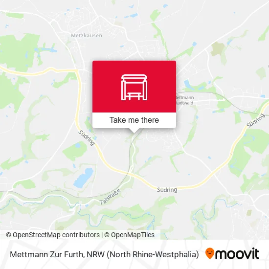 Карта Mettmann Zur Furth