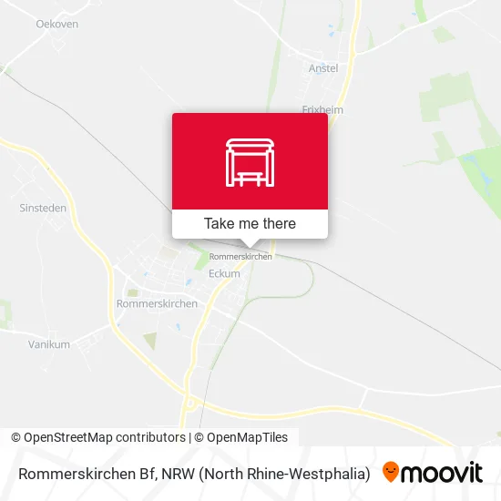 Карта Rommerskirchen Bf