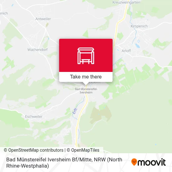 Bad Münstereifel Iversheim Bf / Mitte map