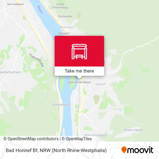 Bad Honnef Bf map