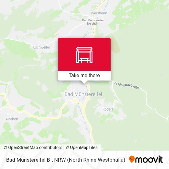 Bad Münstereifel Bf map