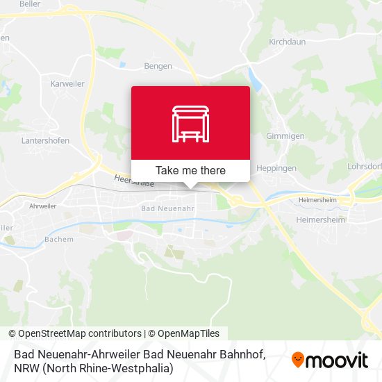 Bad Neuenahr-Ahrweiler Bad Neuenahr Bahnhof map