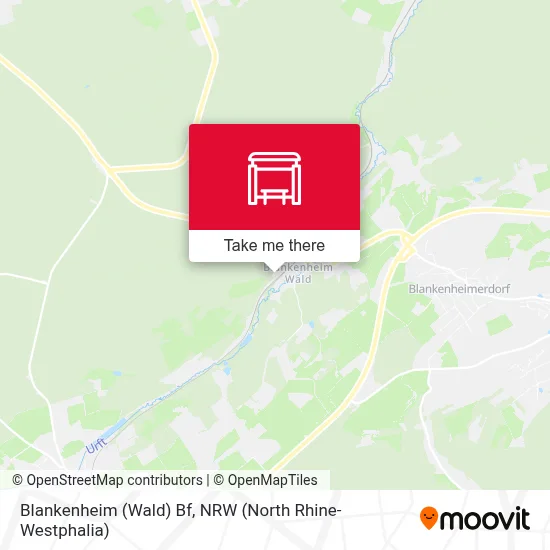 Blankenheim (Wald) Bf map