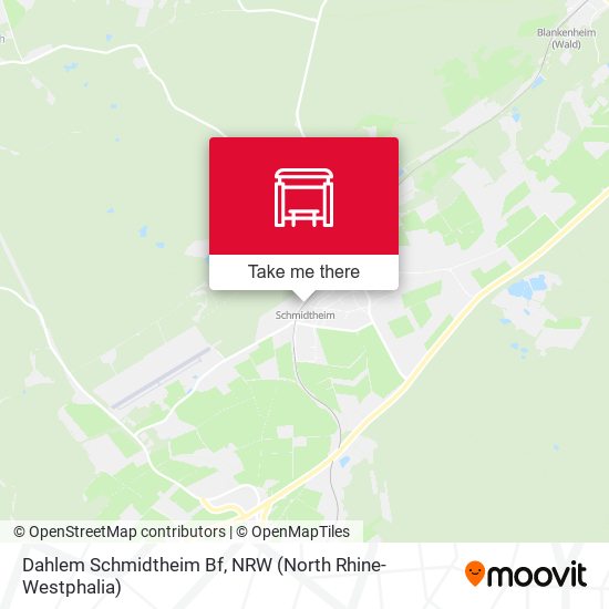 Карта Dahlem Schmidtheim Bf