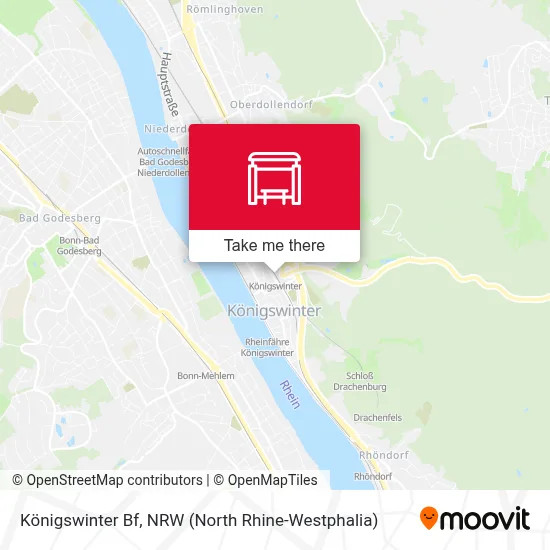 Königswinter Bf map