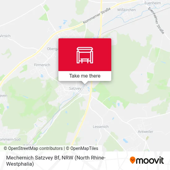 Mechernich Satzvey Bf map