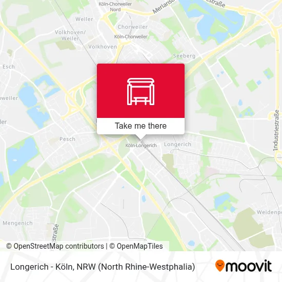 Longerich - Köln map