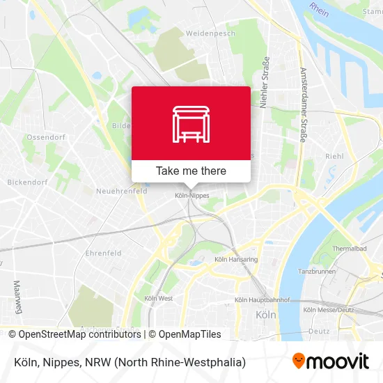 Köln, Nippes map