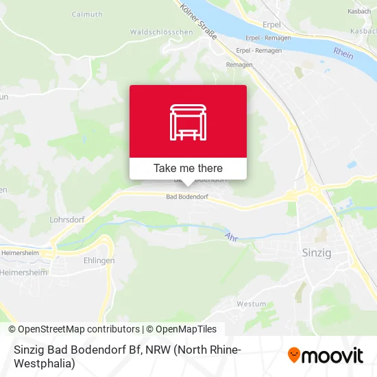 Карта Sinzig Bad Bodendorf Bf