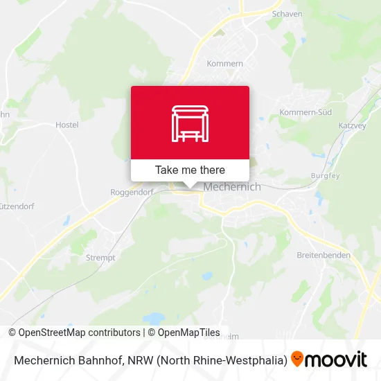 Mechernich Bahnhof map
