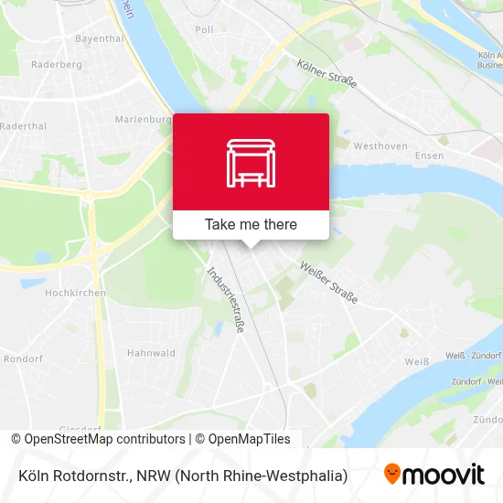 Köln Rotdornstr. map