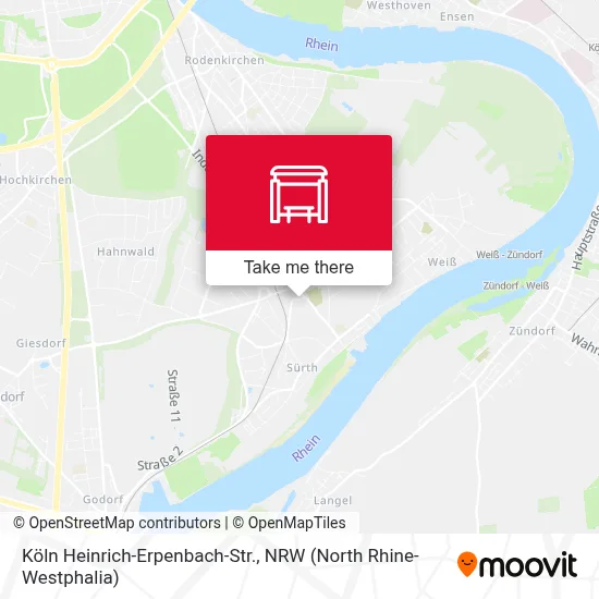 Köln Heinrich-Erpenbach-Str. map