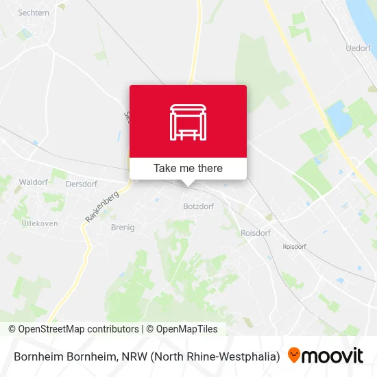 Bornheim Bornheim map