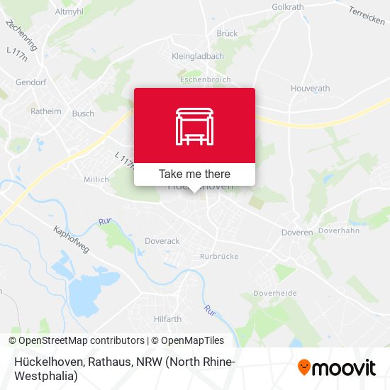 Hückelhoven, Rathaus map
