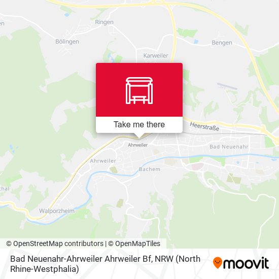 Bad Neuenahr-Ahrweiler Ahrweiler Bf map