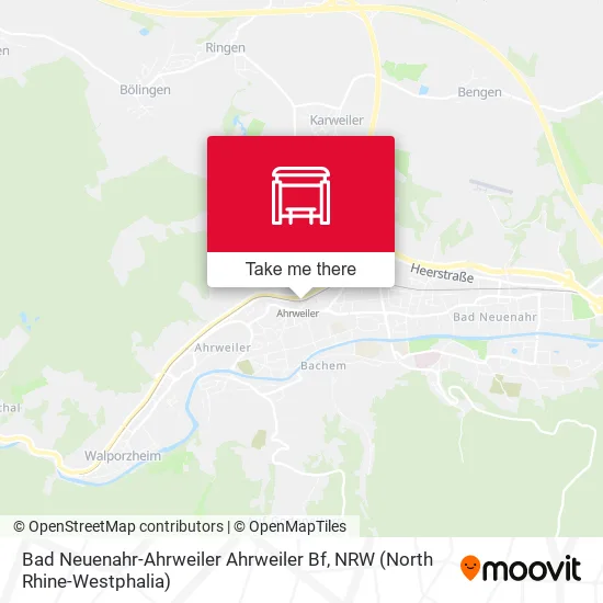 Карта Bad Neuenahr-Ahrweiler Ahrweiler Bf