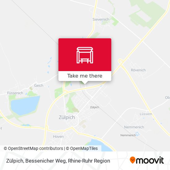 Zülpich, Bessenicher Weg map