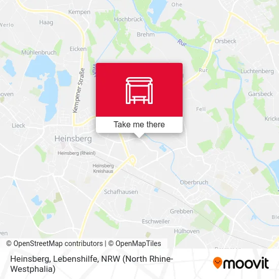 Карта Heinsberg, Lebenshilfe