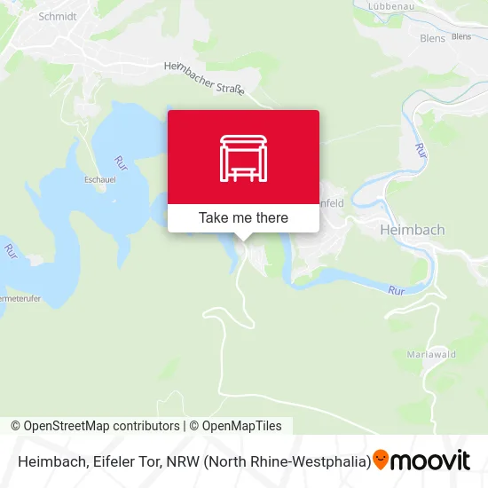 Карта Heimbach, Eifeler Tor