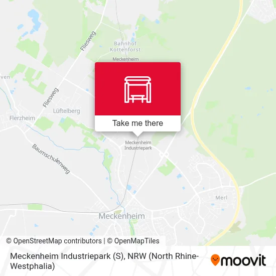 Meckenheim Industriepark (S) map