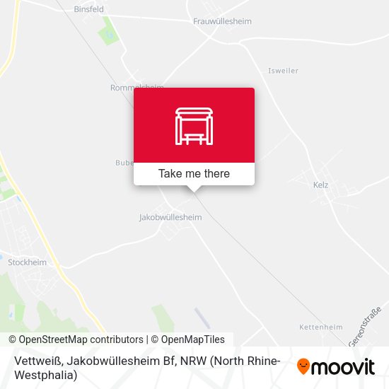 Карта Vettweiß, Jakobwüllesheim Bf