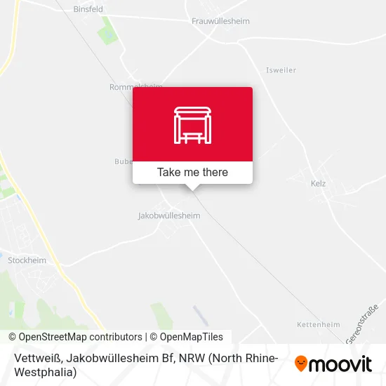 Карта Vettweiß, Jakobwüllesheim Bf