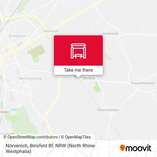 Карта Nörvenich, Binsfeld Bf