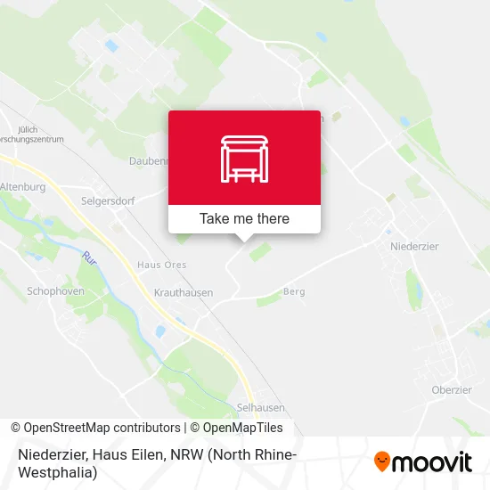 Карта Niederzier, Haus Eilen