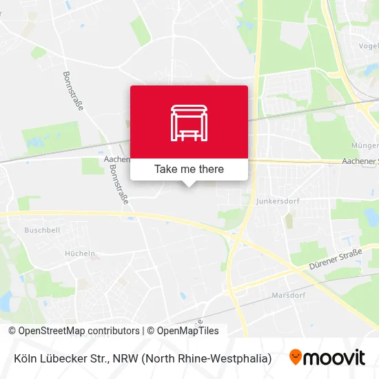 Köln Lübecker Str. map