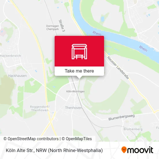 Köln Alte Str. map