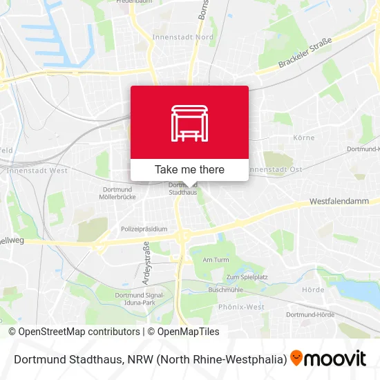 Карта Dortmund Stadthaus