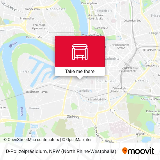Карта D-Polizeipräsidium