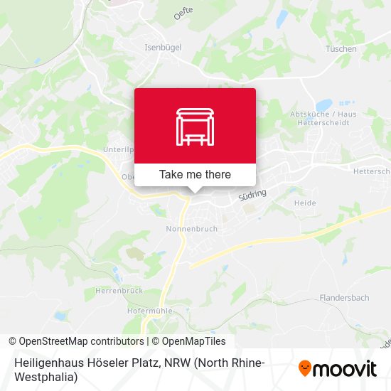 Heiligenhaus Höseler Platz map