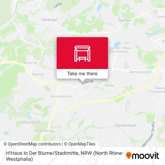H'Haus In Der Blume/Stadtmitte map