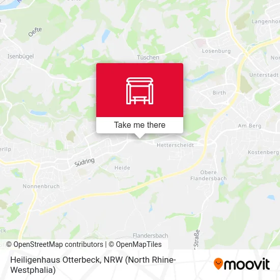 Heiligenhaus Otterbeck map