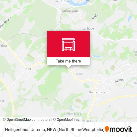 Карта Heiligenhaus Unterilp