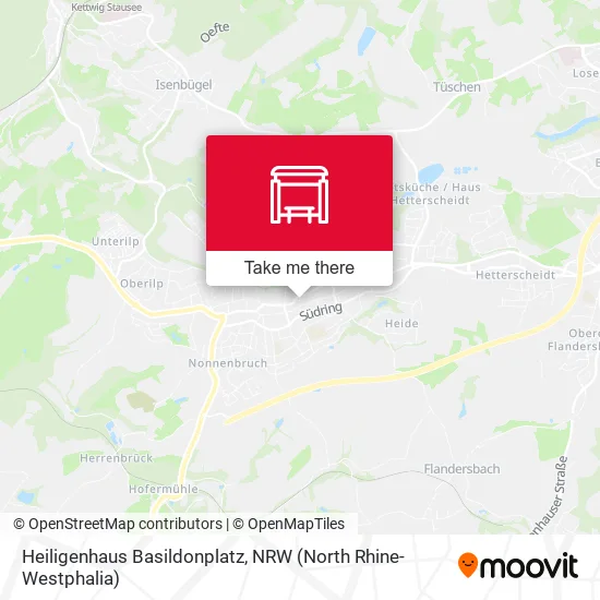 Карта Heiligenhaus Basildonplatz