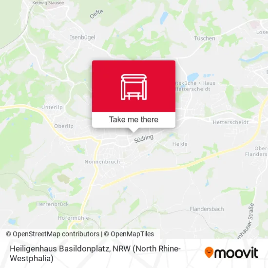 Карта Heiligenhaus Basildonplatz