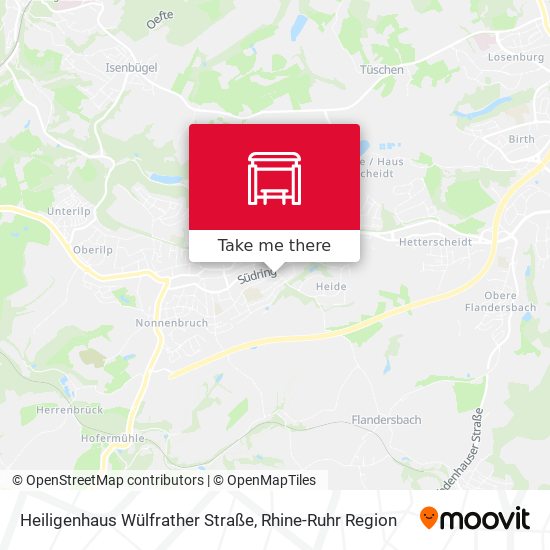Heiligenhaus Wülfrather Straße map