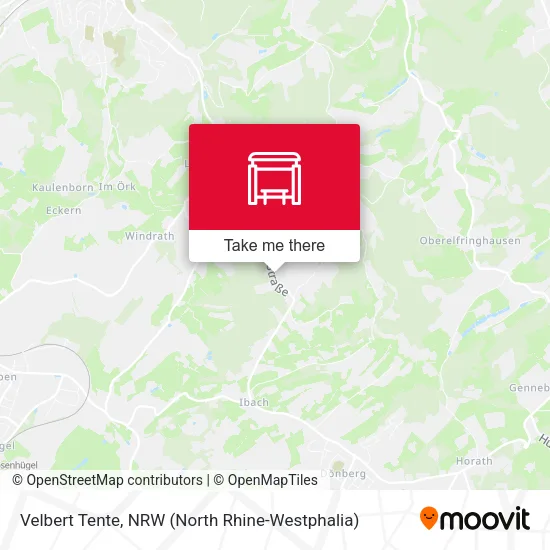 Карта Velbert Tente