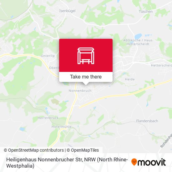 Heiligenhaus Nonnenbrucher Str map