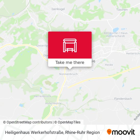 Heiligenhaus Werkerhofstraße map