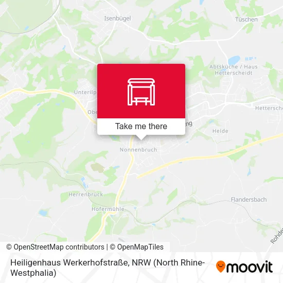 Карта Heiligenhaus Werkerhofstraße