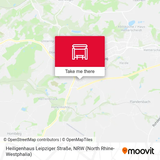 Heiligenhaus Leipziger Straße map