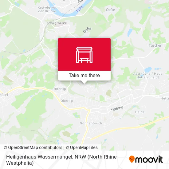 Карта Heiligenhaus Wassermangel