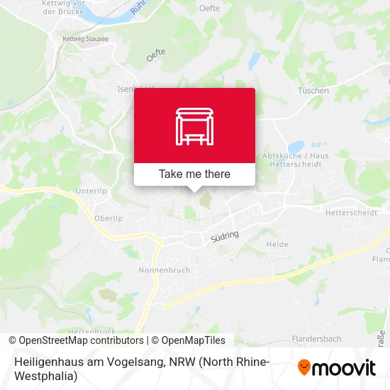 Карта Heiligenhaus am Vogelsang