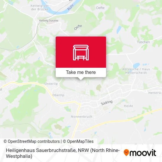 Heiligenhaus Sauerbruchstraße map