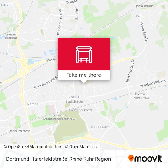 Dortmund Haferfeldstraße map